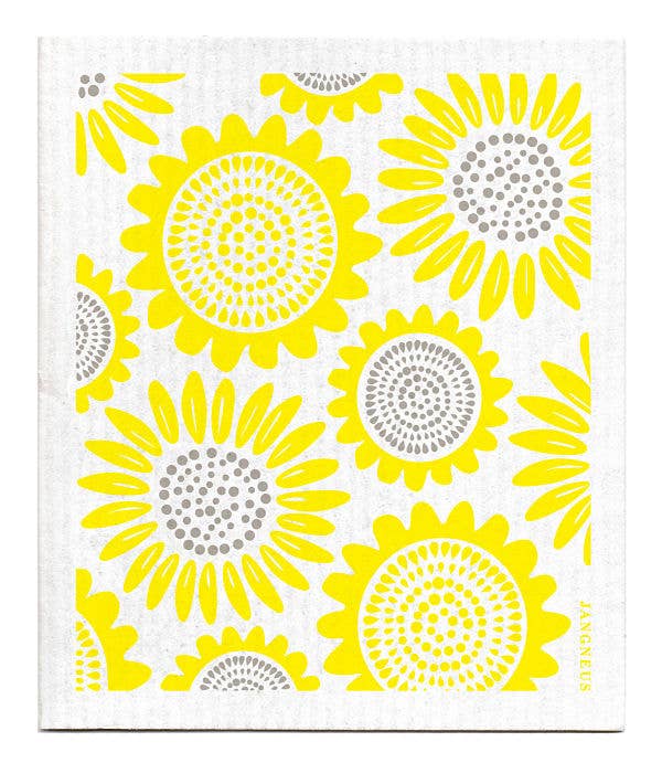 Swedish Dishcloth Gift Set - Sunflowers