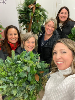 Christmas Wreath Class