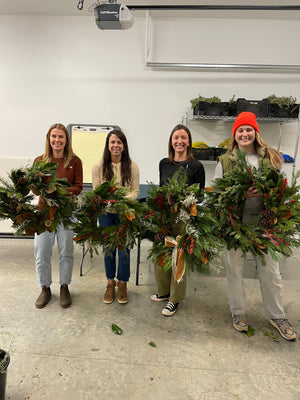 Christmas Wreath Class